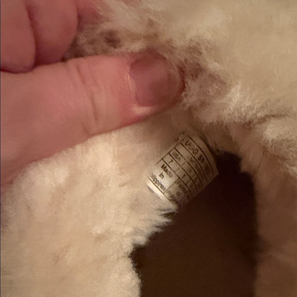 Ugg Cream Shearling Slippers - image 2
